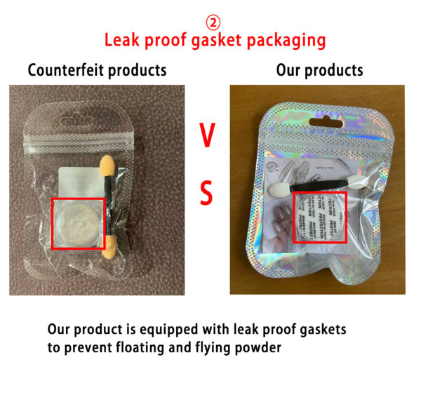 ②Leak proof gasket packaging