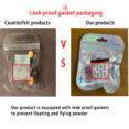 ②Leak proof gasket packaging